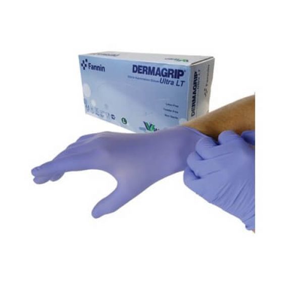 Dermagrip-Ultra-Nitrile-Hand-Gloves-1-Box-Blue-Color-Large-Size